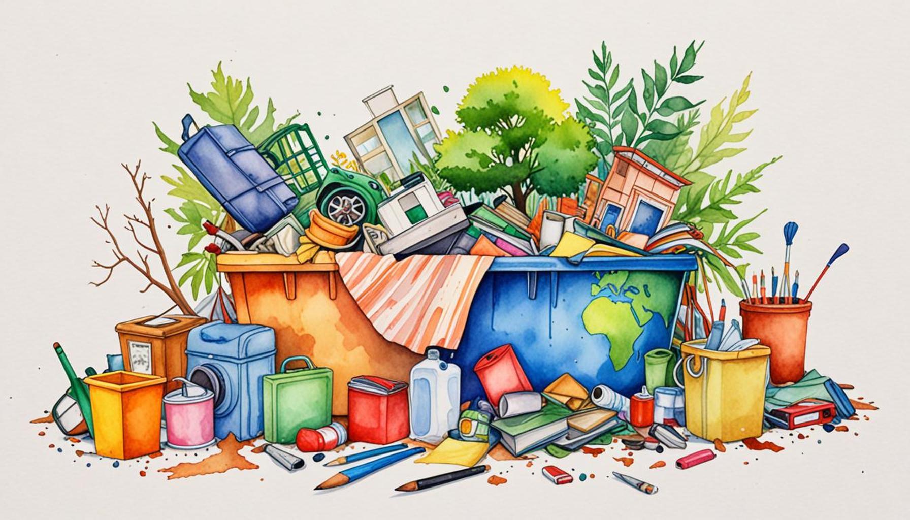The Environmental Impact of Clutter: How Reducing Your Possessions Can Benefit the Planet